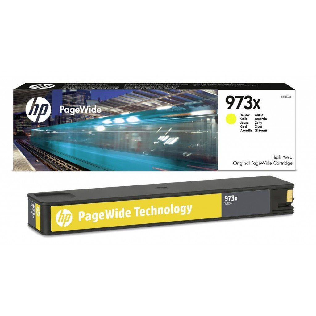 HP 973X Yellow High Yield Original PageWide Cartridge