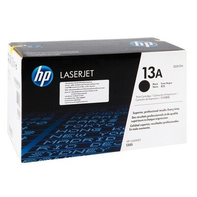 HP 13A Black Original LaserJet Toner Cartridge (Q2613A)