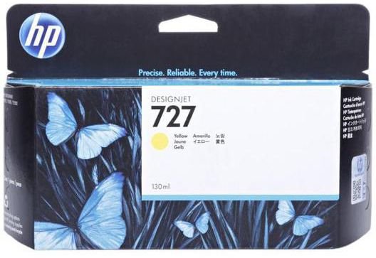 HP 727 Yellow (130-ml) DesignJet Ink Cartridge