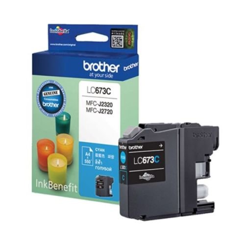 Brother LC673C cyan ink cartridge