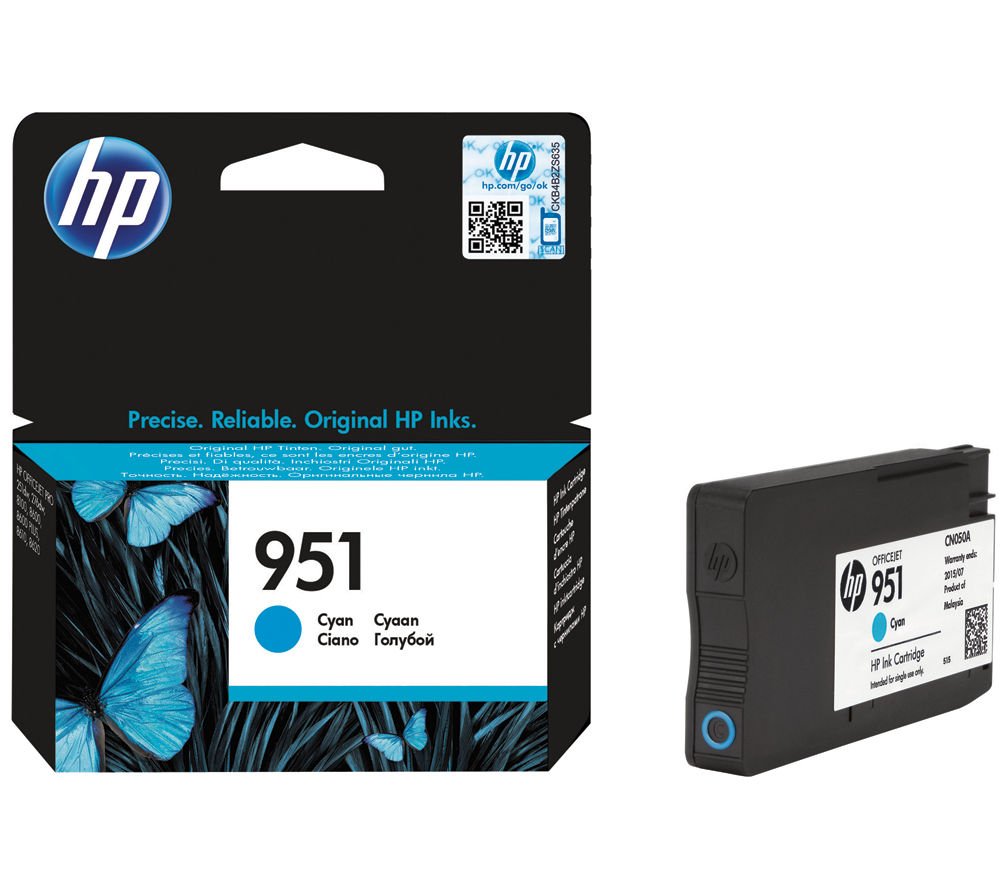 HP 951 Cyan Original Ink Cartridge