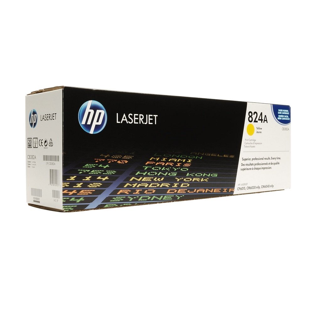 HP 824A Yellow (CB382A) Original LaserJet Toner Cartridge