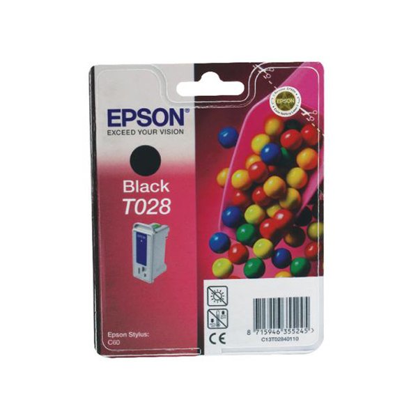 Epson T028 Black Original Ink Cartridge