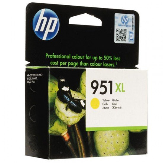 HP 951XL High Yield Yellow Original Ink Cartridge