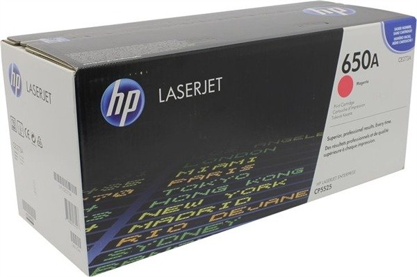 HP 650A (CE273A) Magenta Original LaserJet Toner Cartridge