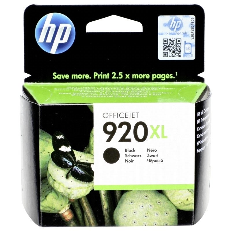 HP 920XL High Yield Black Original Ink Cartridge