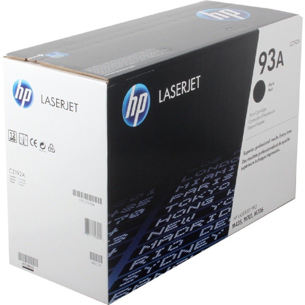 HP 93A Black (CZ192A) Original LaserJet Toner Cartridge