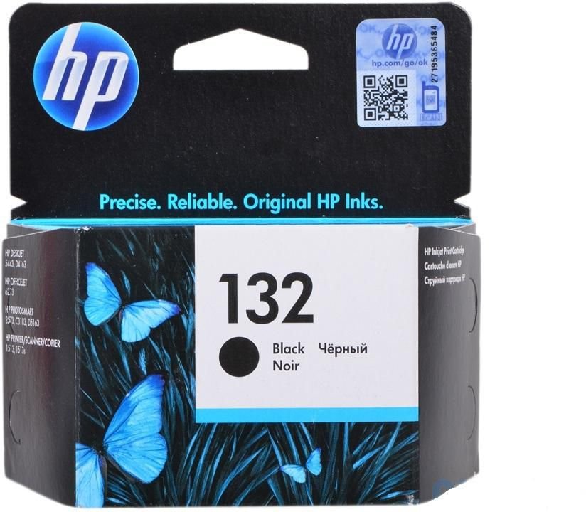 HP 132 Black Original Ink Cartridge (C9362HE)