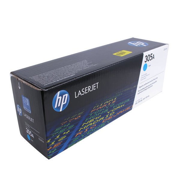 HP 305A Cyan Original LaserJet Toner Cartridge (CE411A)