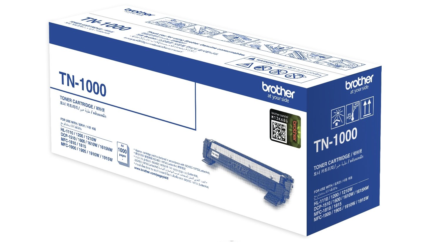Brother TN-1000 Black Toner Cartridge