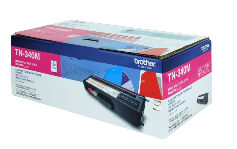 Brother TN-340M Magenta Toner Cartridge