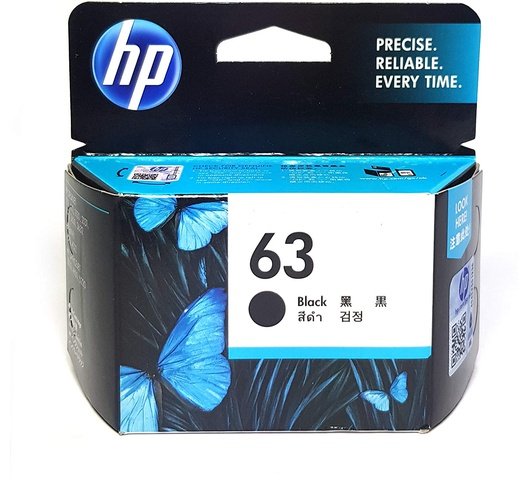 HP 63 Black Original Ink Cartridge