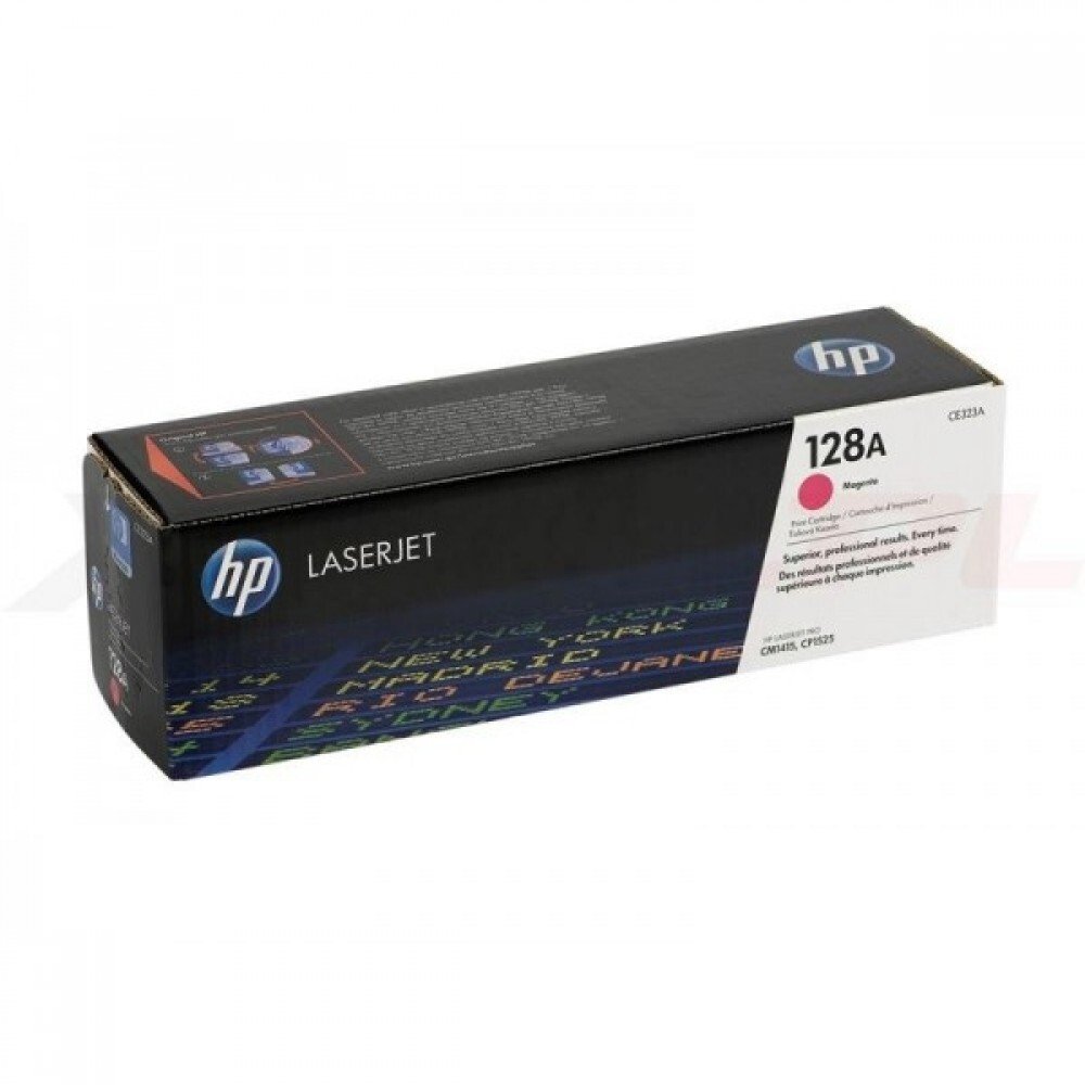HP 128A Magenta Original LaserJet Toner Cartridge (CE323A)