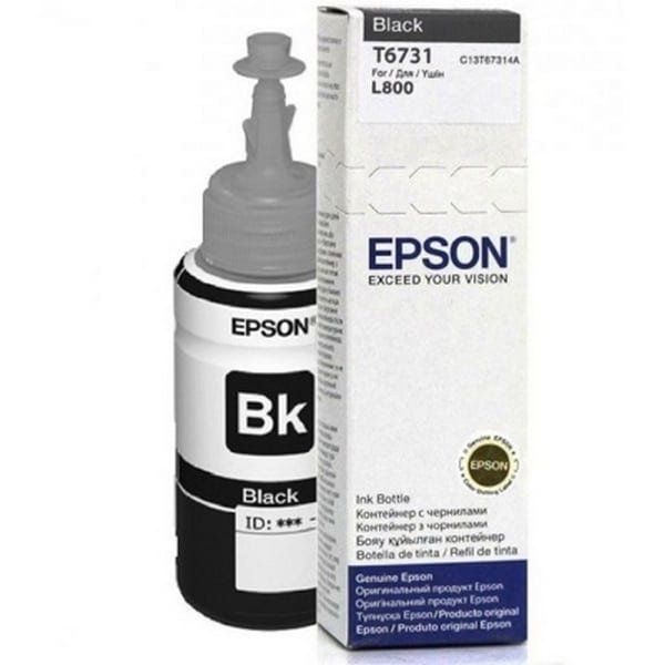 Epson T6731 Black Ink Bottle 70ml