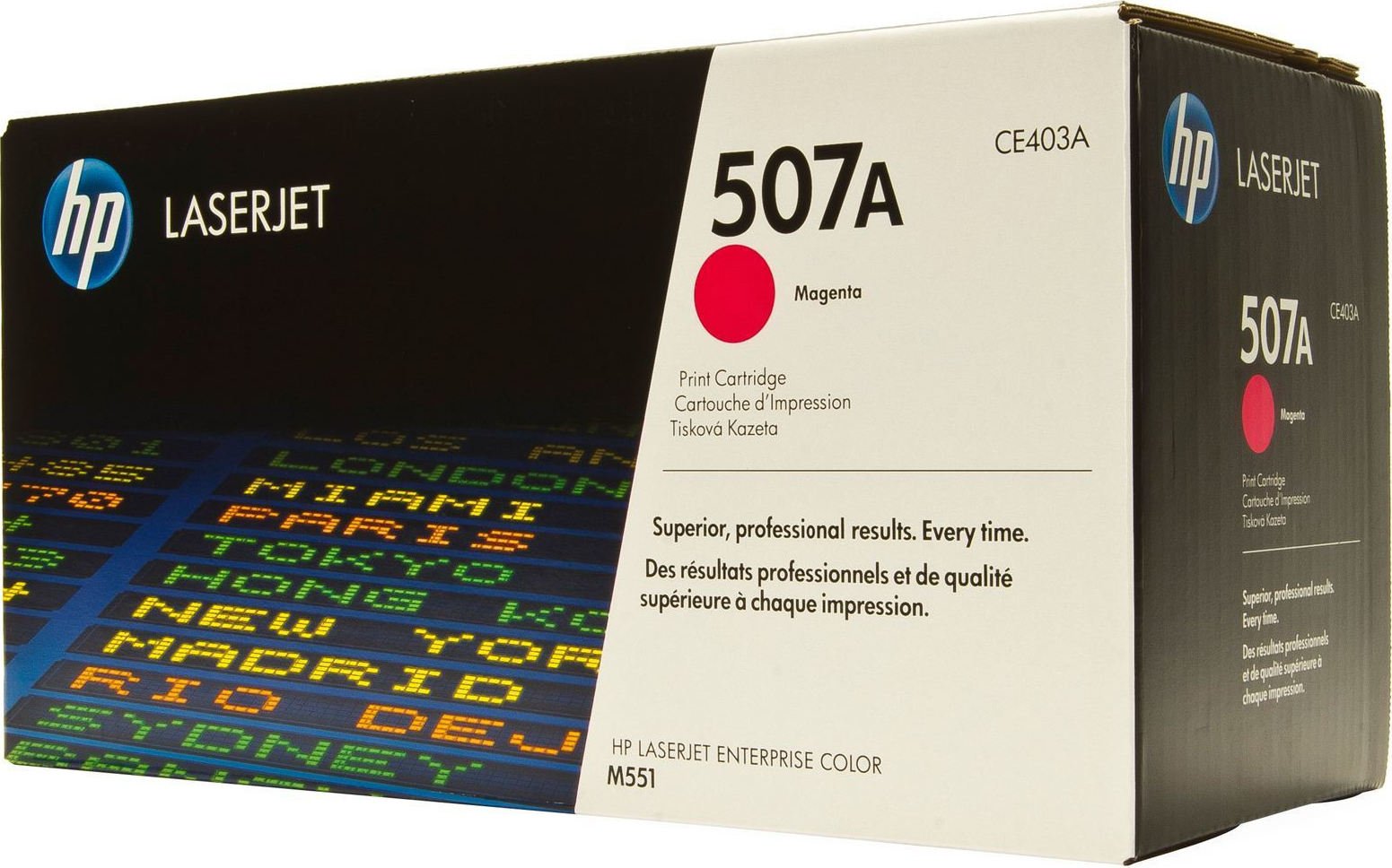 HP 507A Magenta Original LaserJet Toner Cartridge (CE403A)