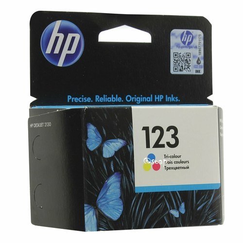 HP 123 Tri-color Original Ink Cartridge