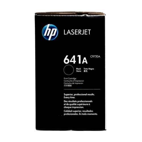 HP 641A Black Original LaserJet Toner Cartridge (C9720A)