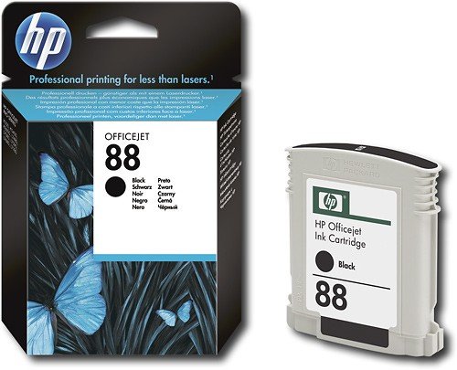 HP 88 Black Original Ink Cartridge (C9385AE)