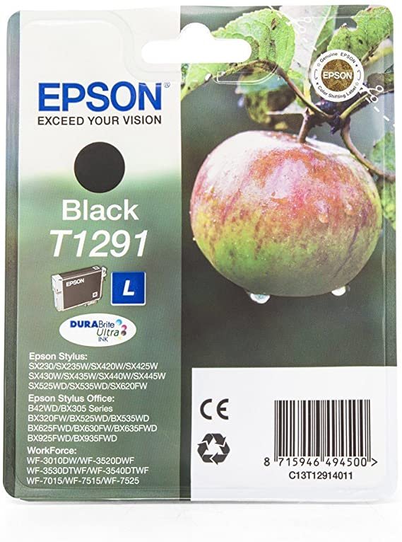 Epson T1291 Black Ultra Ink – Large Capacity Inks