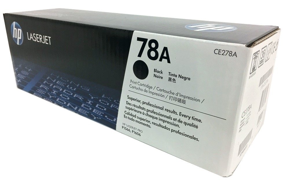 HP 78A Black (CE278A) Original LaserJet Toner Cartridge