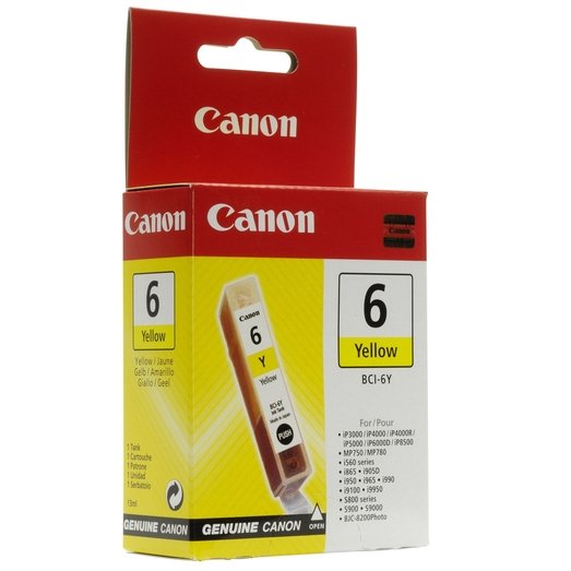 Canon BCI-6 Yellow Ink Tank
