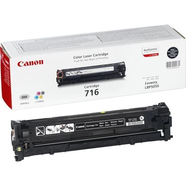 Canon 716BK Black Toner Cartridge