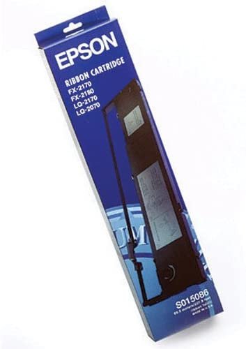 Epson FX-2170/2180 LQ-2070/2170/2180/2080/2190 Black Fabric Ribbon Cartridge