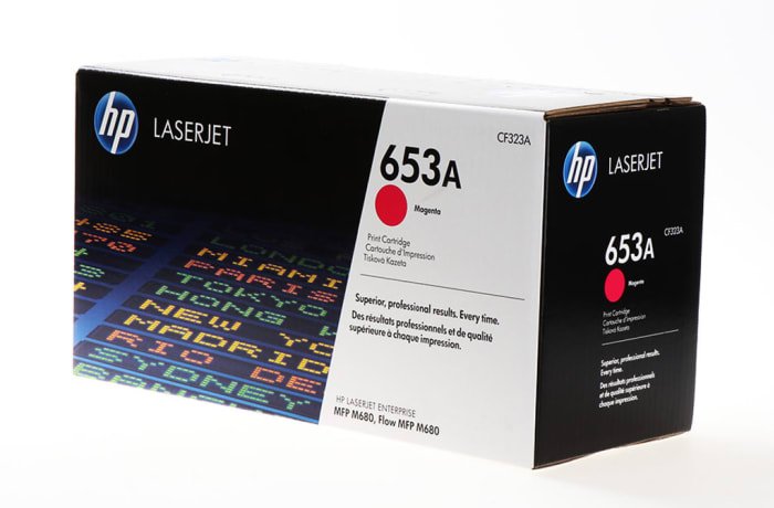 HP 653A Magenta Original LaserJet Toner Cartridge (CF323A)