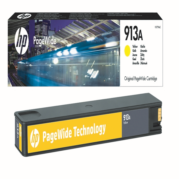 HP 913A Yellow Original PageWide Cartridge