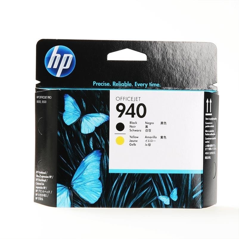 HP 940 Black and Yellow Original Printhead (C4900A)