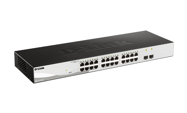 D-Link DGS-F1210-26PS-E – 24 port Managed Gigabit Switch
