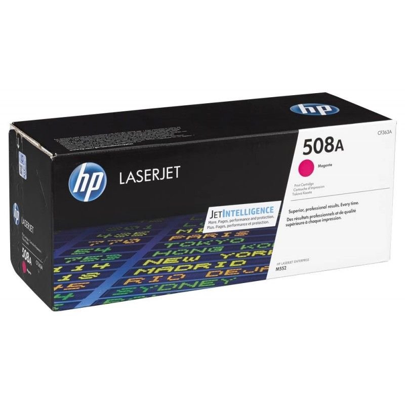 HP 508A Magenta Original LaserJet Toner Cartridge (CF363A)