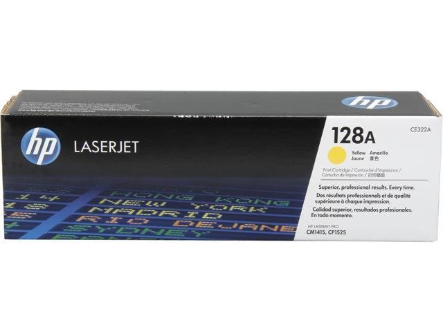 HP 128A Yellow (CE322A) Original LaserJet Toner Cartridge