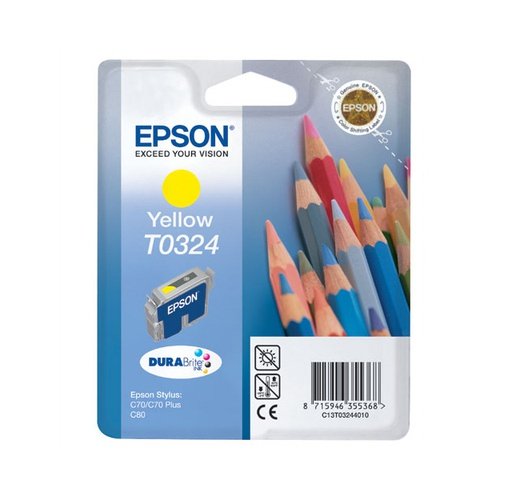 Epson T0324 Yellow Original Ink Cartridge