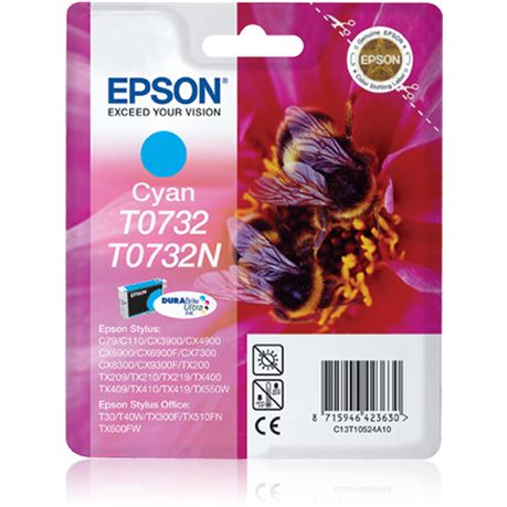 Epson T0732 Cyan Ink Cartridge