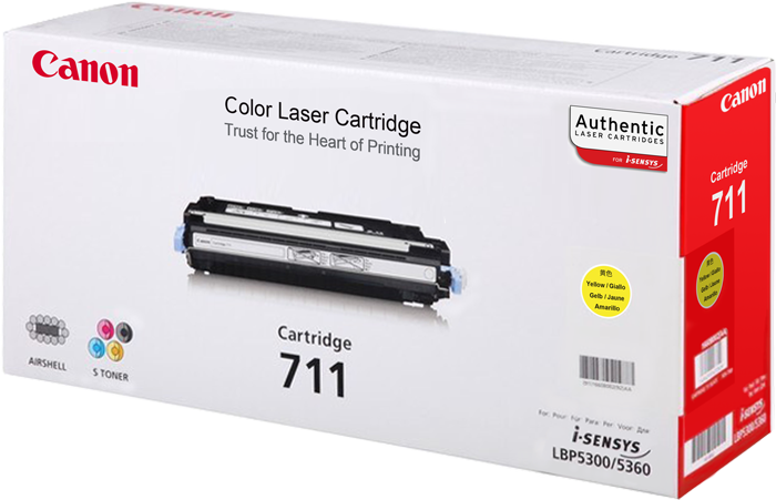 Canon 711 Yellow Toner Cartridge