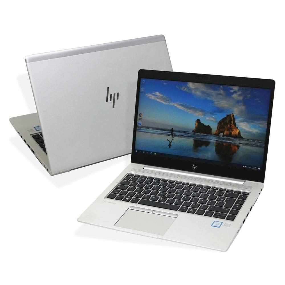 HP Elitebook 830 G5 8th Gen Intel Core i5-8350U @1.70GHz 16GB RAM 256GB SSD 13.3" Display Backlit Keyboard Free Dos Wi-Fi Fingerprint Scanner Spill Resistant Keyboard