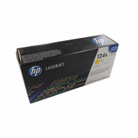 HP 124A Yellow (Q6002A) Original LaserJet Toner Cartridge