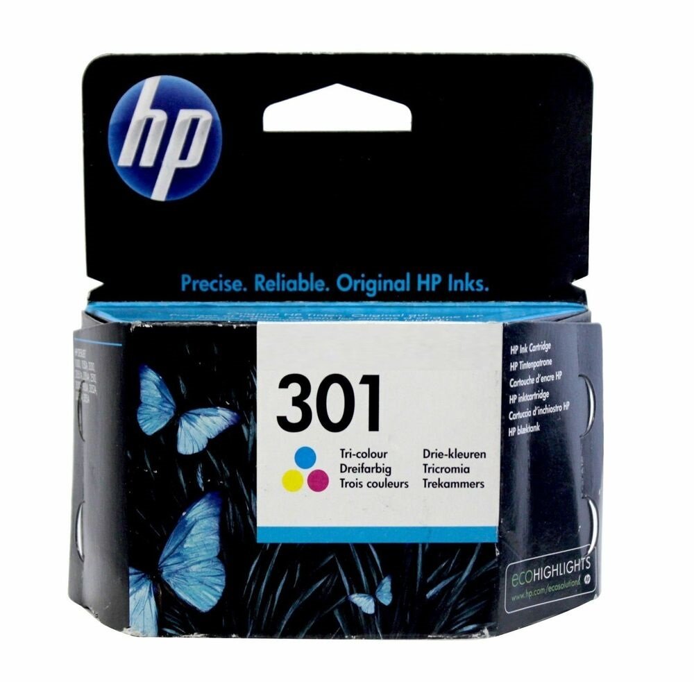 HP 301 Tri-color Original Ink Cartridge