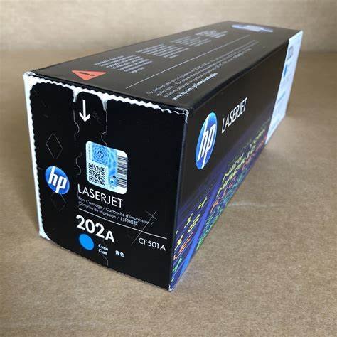 HP 202A Cyan (CF501A) Original LaserJet Toner Cartridge