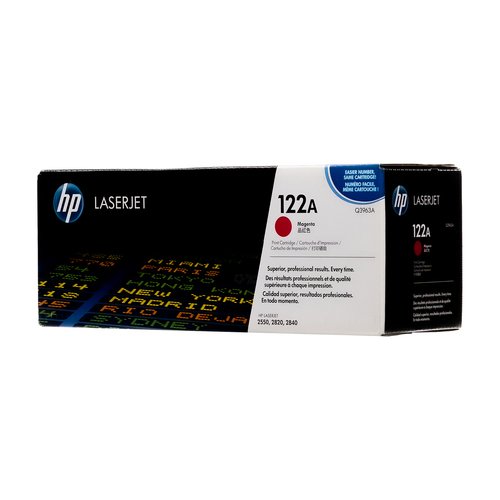 HP 122A Magenta Original LaserJet Toner Cartridge (Q3963A)