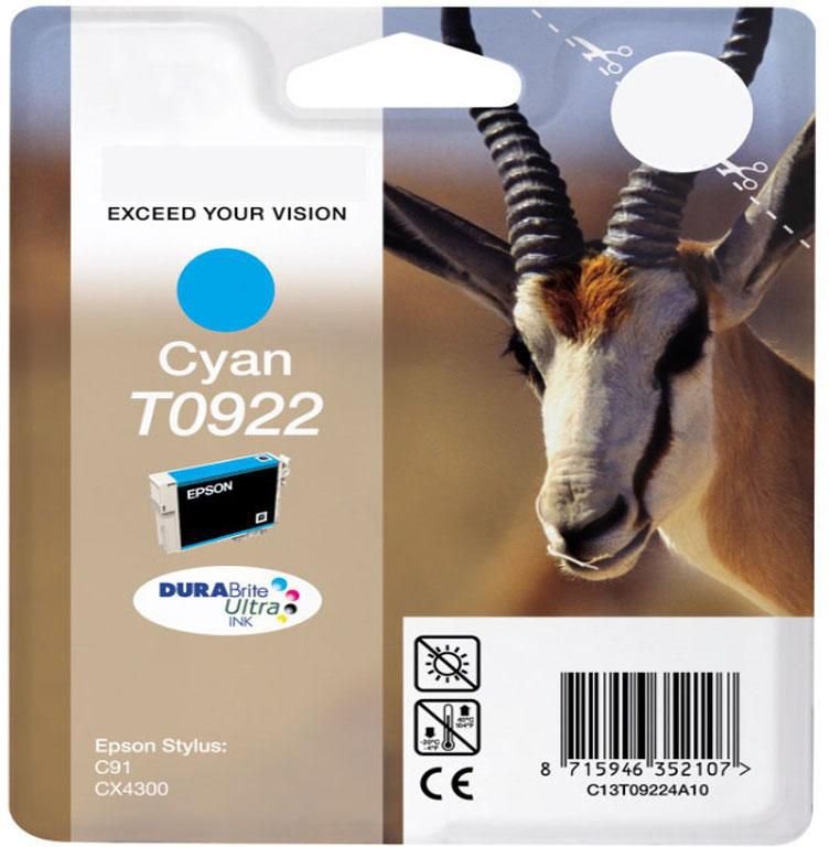 Epson T0922 Cyan Ink Cartridge