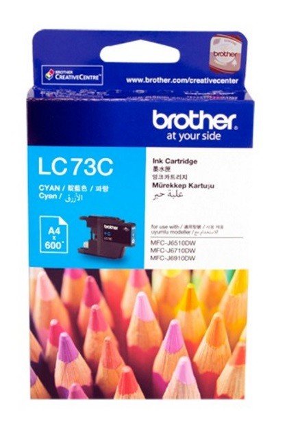 Brother LC73C Cyan Ink Cartridge