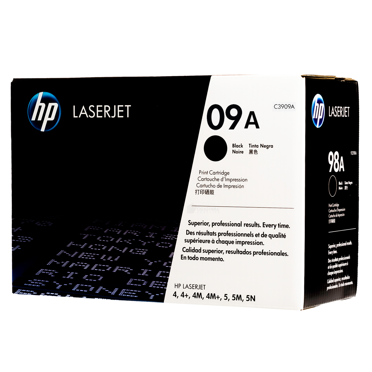 HP 09A Black (C3909A) Original LaserJet Toner Cartridge
