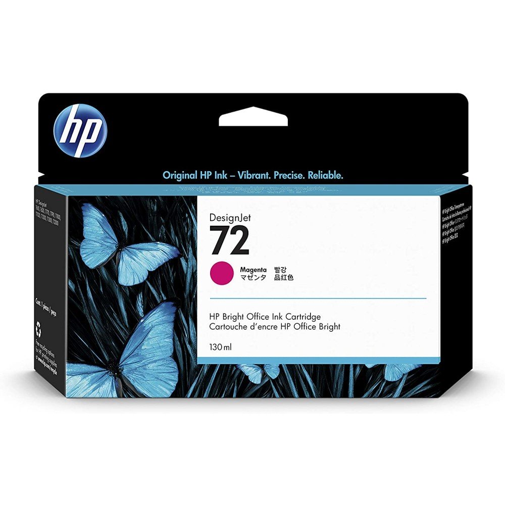 HP 72 130-ml Magenta Ink Cartridge (C9372A)
