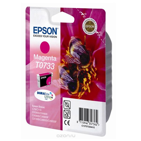 Epson T0733 Magenta Ink Cartridge