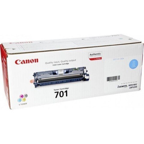 Canon 701C Cyan Laser Toner Cartridge