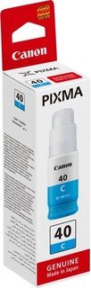 Canon GI-40 C, High Yield, Ink Bottle, Cyan
