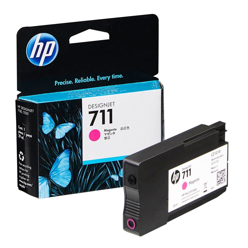 HP 711 29-ml Magenta Ink Cartridge (CZ131A)