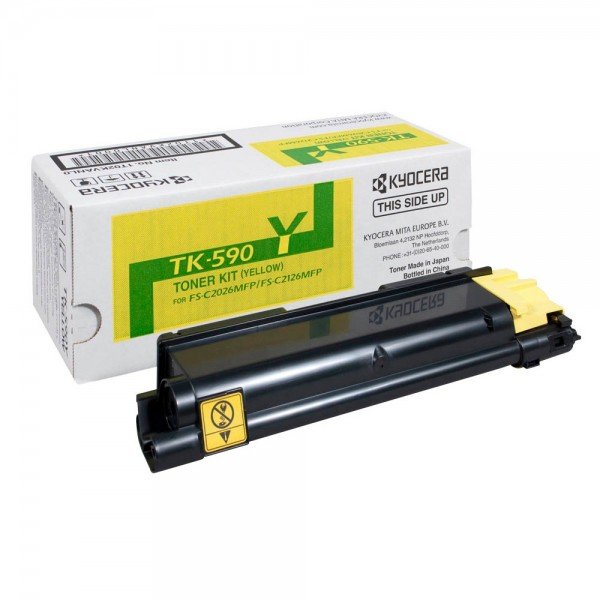 Kyocera TK-590 Yellow Toner Cartridge